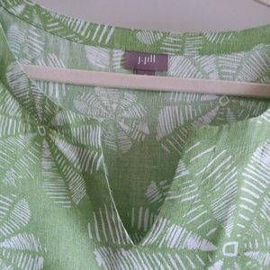 J. Jill Linen Tunic Top
